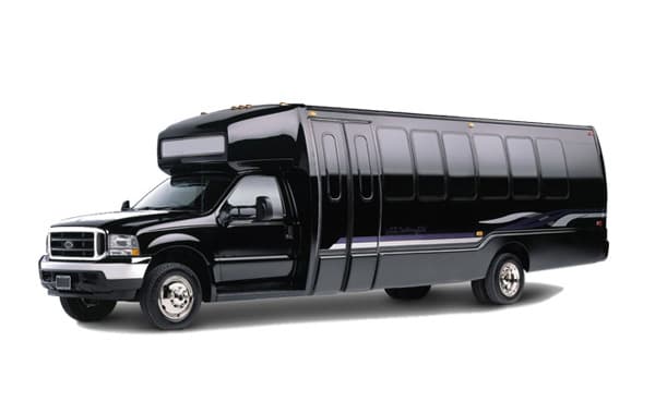 Luxury Bus (Executive Minibus) — Irydn chauffeured vehicle seating up to 24 passengers for Napa and Sonoma wine tours, SFO, OAK, SMF and STS airport transfers, and Northern California corporate and group transportation